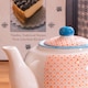 image 6 of Nicola Spring Hand-Printed Teapot - 820ml - Orange