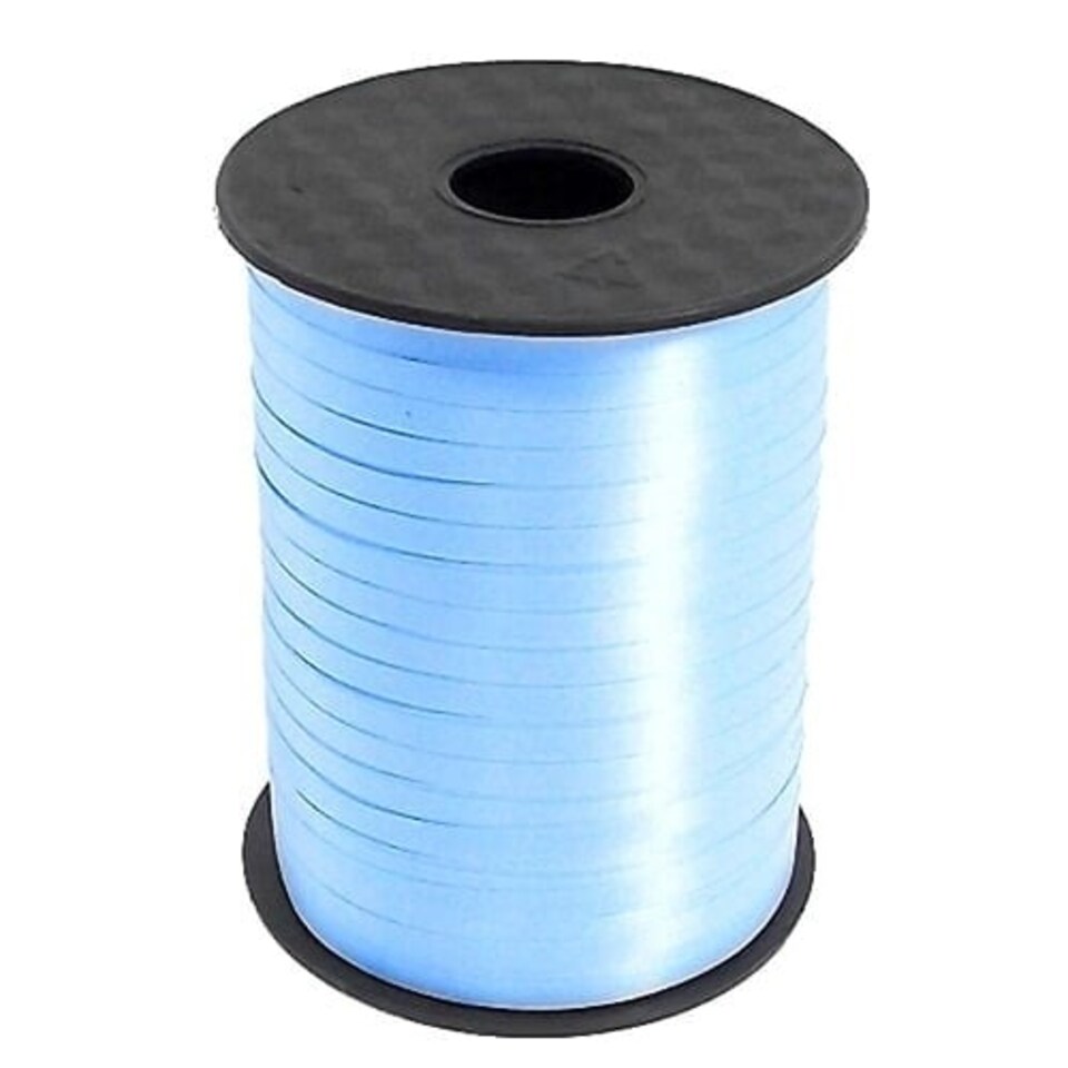 image 1 of Light Blue Curling Ribbon - 100 yd / 91.4m