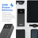 image 7 of Energizer 27mAh USB-C PD 65W Notebook Power Bank black