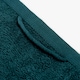 image 4 of OHS Soft Luxury 100% Cotton 500GSM Bathroom Hand Towel, 50x80cm - Dark Teal