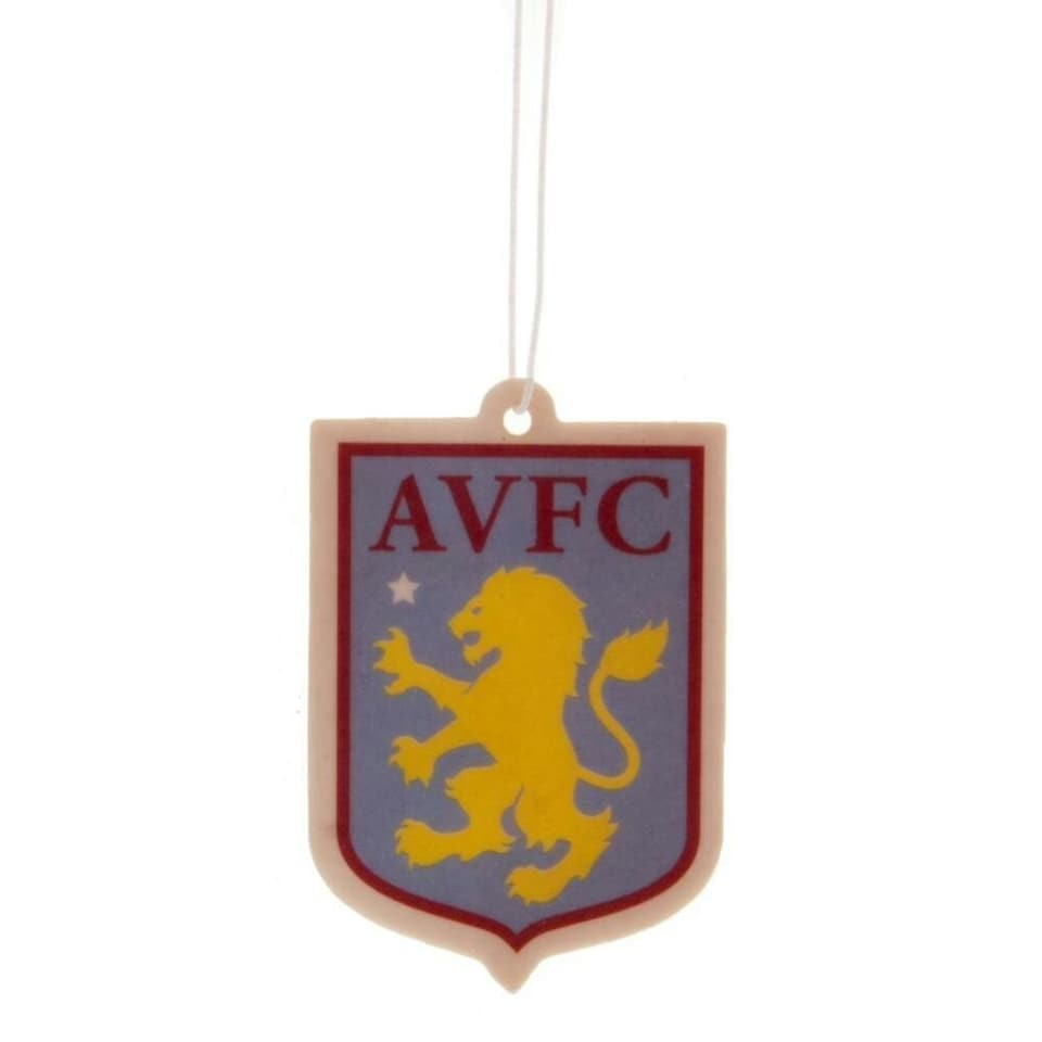image 1 of Aston Villa FC Crest Air Freshener - Claret Red/Yellow/Blue - One Size