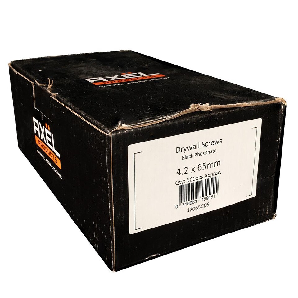 image 1 of Axel Drywall Screws (Dia) 4.2mm (L) 65mm - Box of 500