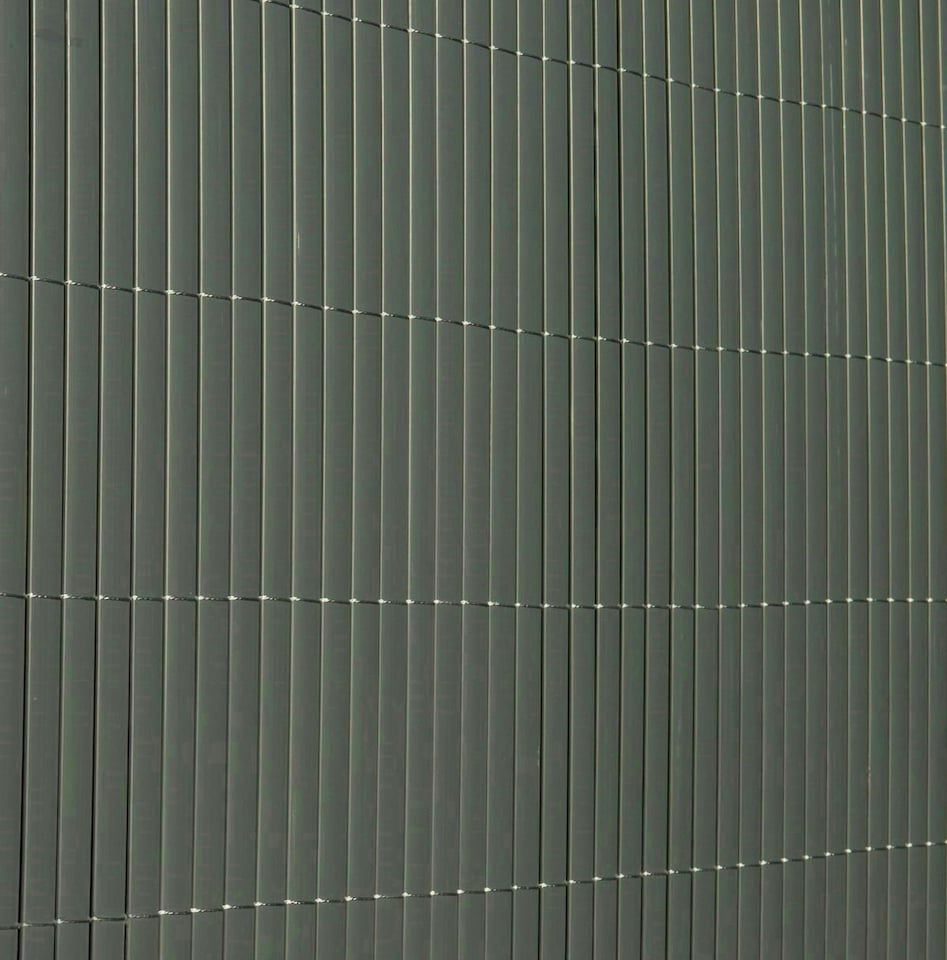 image 1 of Primrose Artificial Grey Bamboo Cane Garden Privacy Screening Roll 4m x 1.5m