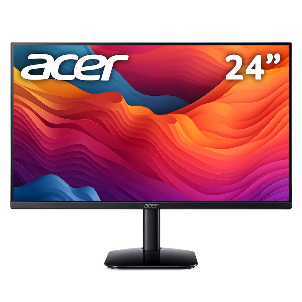 image 1 of Acer KB242YP0bi 24-Inch Full HD 144Hz Freesync ZeroFrame Design Monitor with Speakers