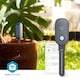 image 4 of Smartlife Soil Moisture Meter, Bluetooth Smart Sensor for Soil Moisture and Ambient Temperature Monitoring, Compatible with Smartlife App - Indoor/Outdoor Use - Grey