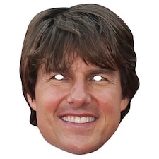 Tom Cruise Cardboard Face Mask
