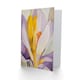 image 2 of Crocus Flower Abstract Watercolour Lilac Him Her Birthday Card
