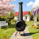 image 8 of Gr8 Garden Large 130cm Tall Garden Patio Chiminea Wood Log Burner Fire Pit BBQ Grill Heater