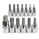 image 2 of 13pc Metric Allen / Hex Bit Socket Set 1/4" 3/8" and 1/2" Drive AT748