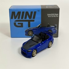 Honda S2000 AP2 Mugen Monte Carlo LHD Blue Pearl 1:64 Scale Mini GT MGT00493L