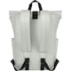 image 2 of Unbranded Byron Roll Up 18L Backpack - Light Grey - One Size | Grey