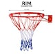 image 2 of Full Size Basketball Hoop Ring Net Wall Mounted Outdoor Hanging Basket 18"/45cm