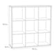 image 5 of Mauro 3x3 Storage Unit in Sand Oak