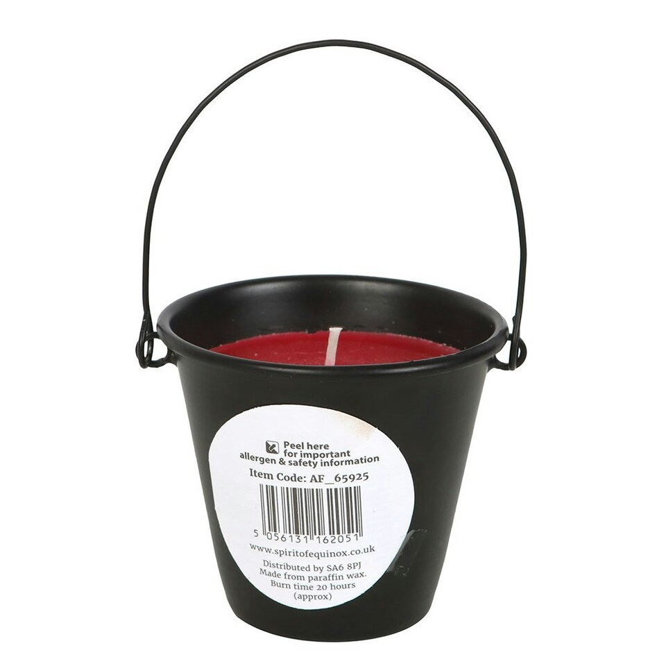 image 1 of Something Different Go Away Evil Bucket Scented Candle - Black - One Size