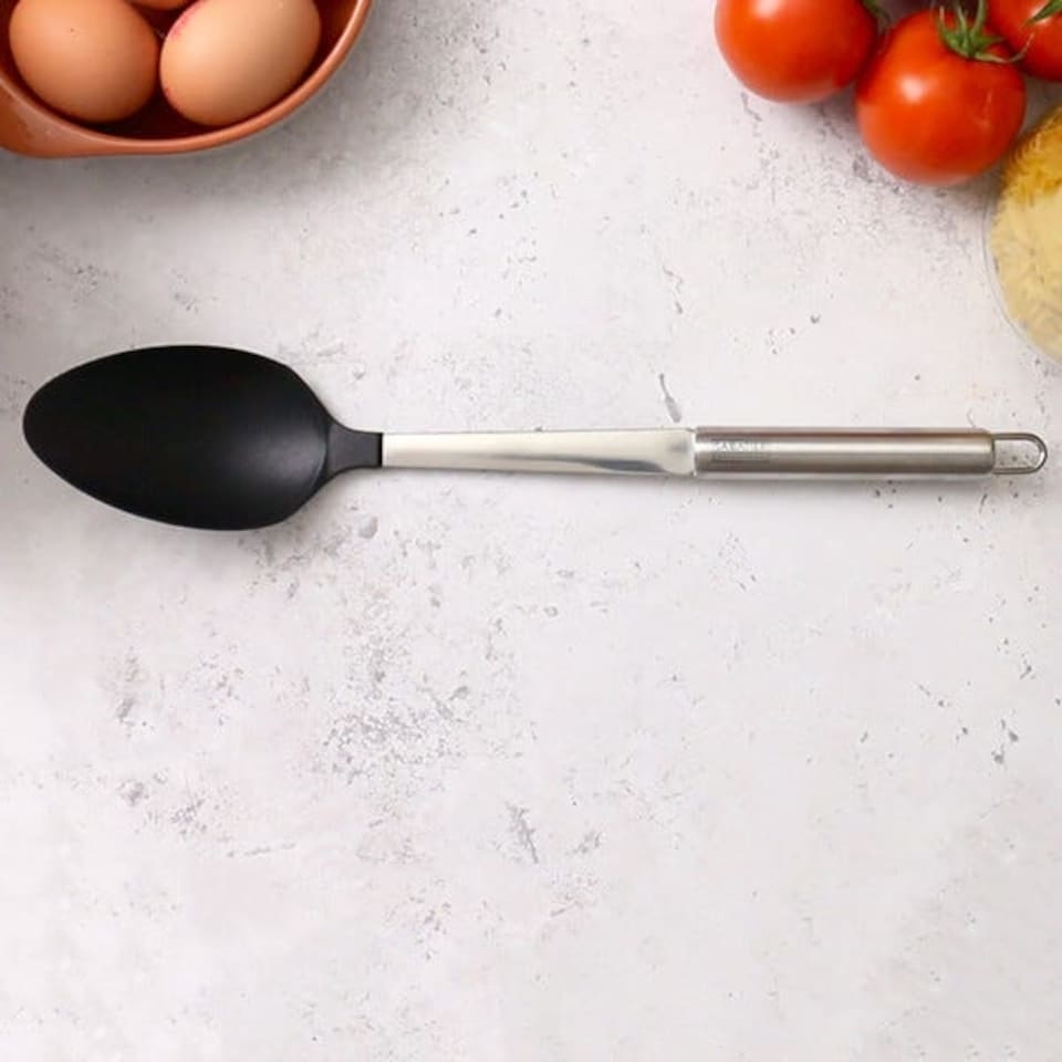 image 1 of Sabatier Professional Stainless Steel & Nylon Serving Spoon