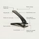 image 2 of Mylee Small Nail Clipper - Black
