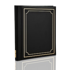 ARPAN Self-Adhesive Photo Album – 20 Sheets / 40 Sides Spiral Bound Memory Book – Sticky Page Scrapbook Album for Various Sized Photos, Keepsakes & Special Memories