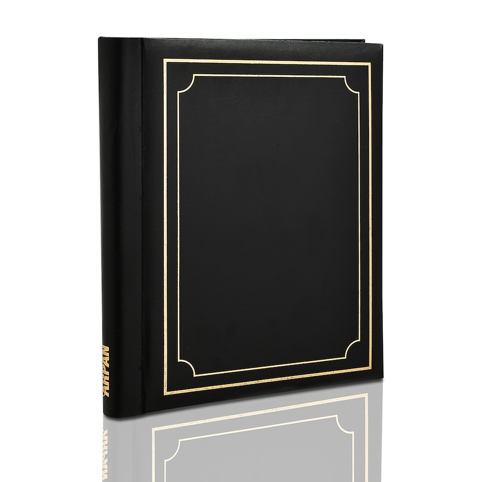 image 1 of ARPAN Self-Adhesive Photo Album – 20 Sheets / 40 Sides Spiral Bound Memory Book – Sticky Page Scrapbook Album for Various Sized Photos, Keepsakes & Special Memories