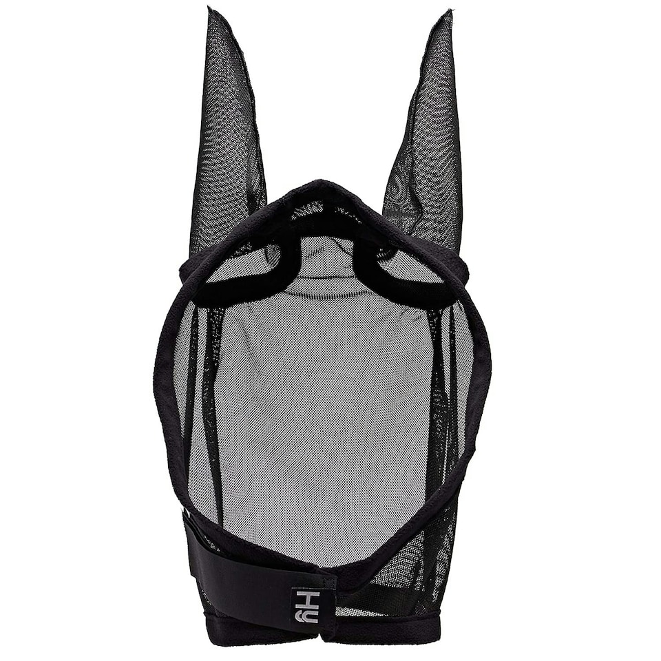 image 1 of Hy Fly Mask With Ears - Black - XL