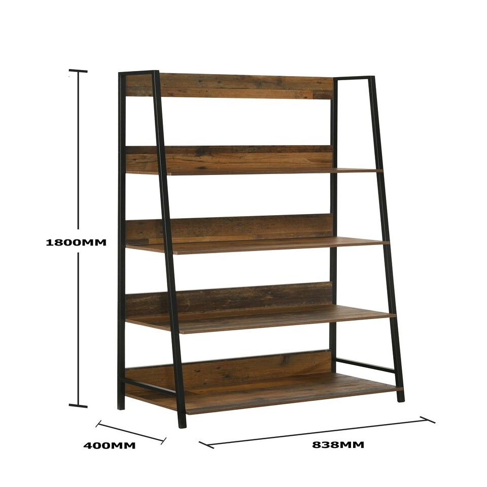 image 1 of Abbey Bookcase with 4 Shelves