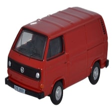 Oxford Diecast VW T25 Van Orient Red