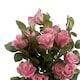 image 6 of Artificial Pink Luxury Realistic Rose Bush