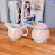 image 5 of Nicola Spring Hand-Printed Milk & Sugar Set - 300ml - Orange Orange