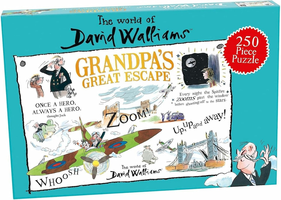 Grandpa's Escape Jigsaw Puzzle World of David Walliams 250 Piece