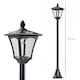 image 5 of Outsunny Outdoor Garden Solar Light with Base IP44 Optical Control Dimmable