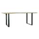 image 1 of Dining Table Home ESPRIT Black Natural Metal Mango wood 200 x 100 x 76 cm N/A