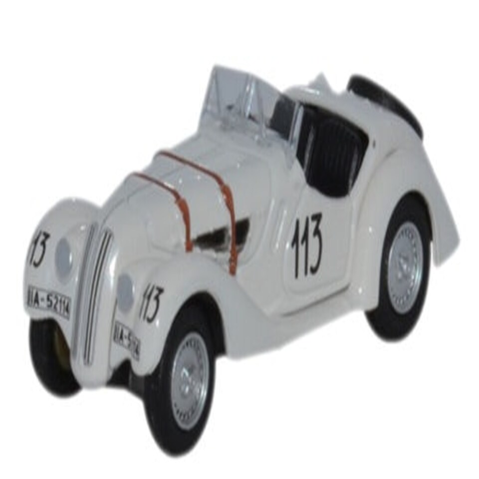 Oxford Diecast BMW 328 Mille Miglia 1938 Fane/James