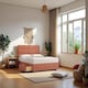 image 1 of York Hybrid Sprung Orthopaedic Bed Set No Drawers & 54"Headboard Plush