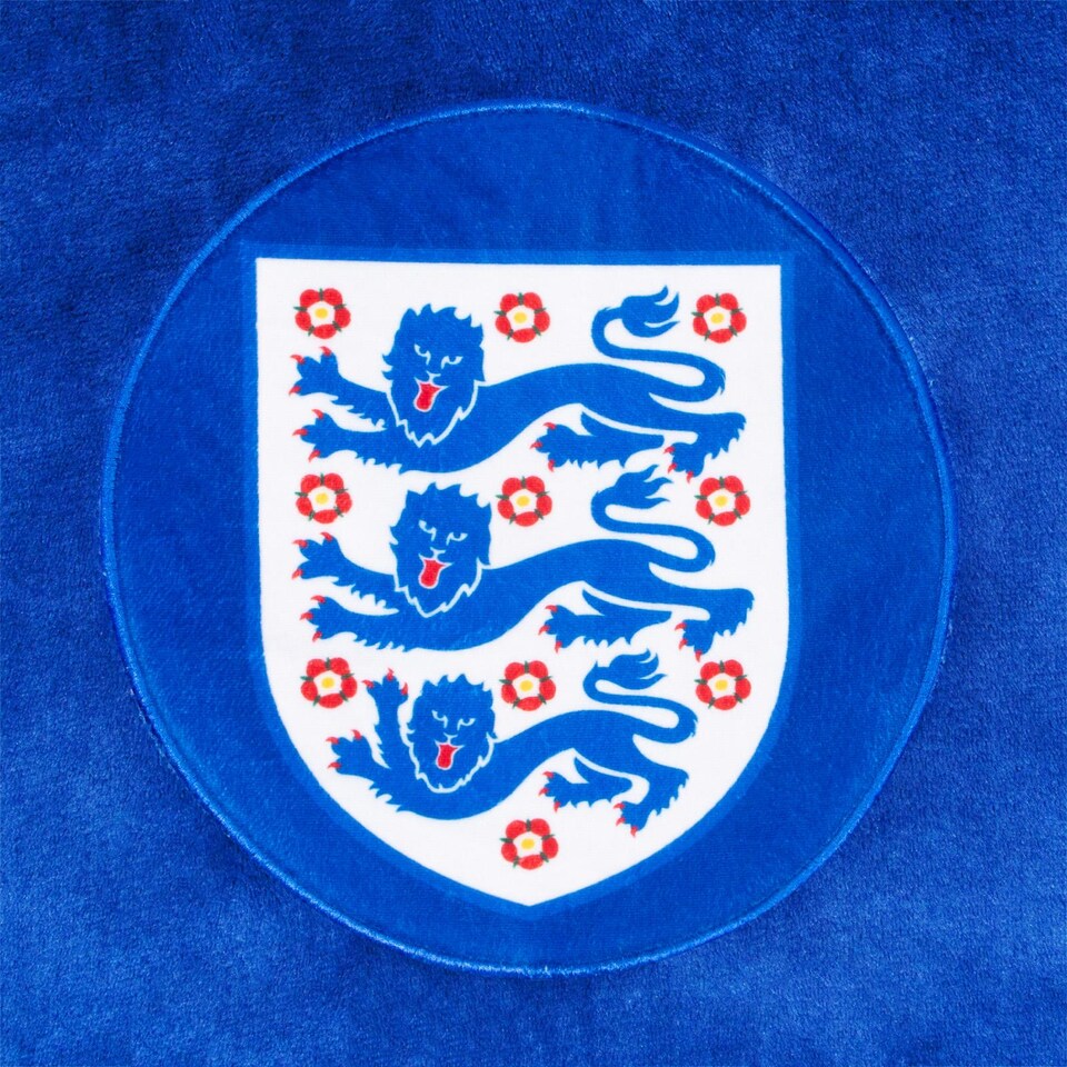 image 1 of England Unisex Adult Crest Oversized Blanket Hoodie | Blue | Blue | XL-3XL | 1