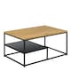 image 1 of Gila Coffee Table with Open Shelf in Oak