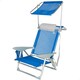 image 2 of Beach Chair Aktive Blue 47 x 67 x 43 cm (2 Units) N/A