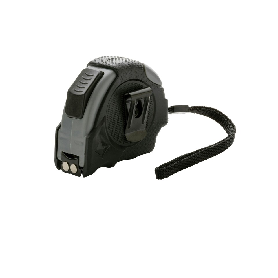image 1 of XD Collection Recycled Plastic Tape Measure - Black - 8m x 25mm