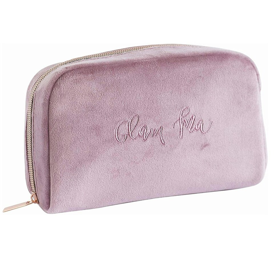Arora Design Sentiment Velvet Makeup Bag Glam Ma N/A