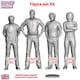 image 1 of Trackside Figure Scenery Display Set 99 Top Gear Figures x 4 New 1:32 Scale Wasp