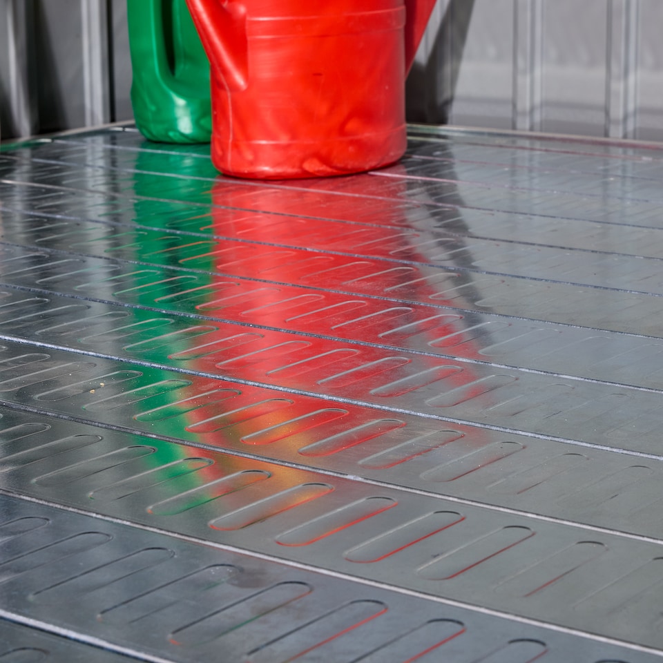 image 1 of Rowlinson Brentvale 10' x 10' Metal Shed Floor