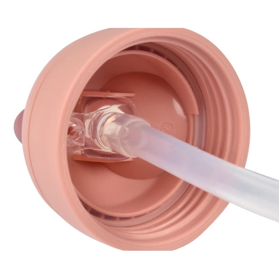 image 1 of Béaba Tritan Straw Cup Pink 300ml
