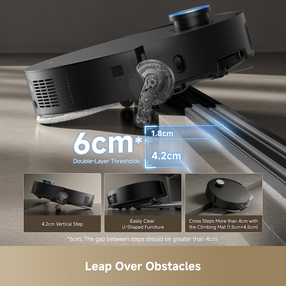 image 1 of Dreame X50 Master Integrated Smart Robot Vacuum