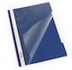 image 2 of Durable Clear View Project Folder Document Report File | 50 Pack | A4 Dark Blue | Blue