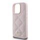 image 6 of Guess Quilted Metal Logo Case for iPhone 16 Pro Max 6.9 Pink