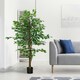 image 5 of HOMCOM 150cm Artificial Tree Ficus for Indoor Home Decor, Fake Tree