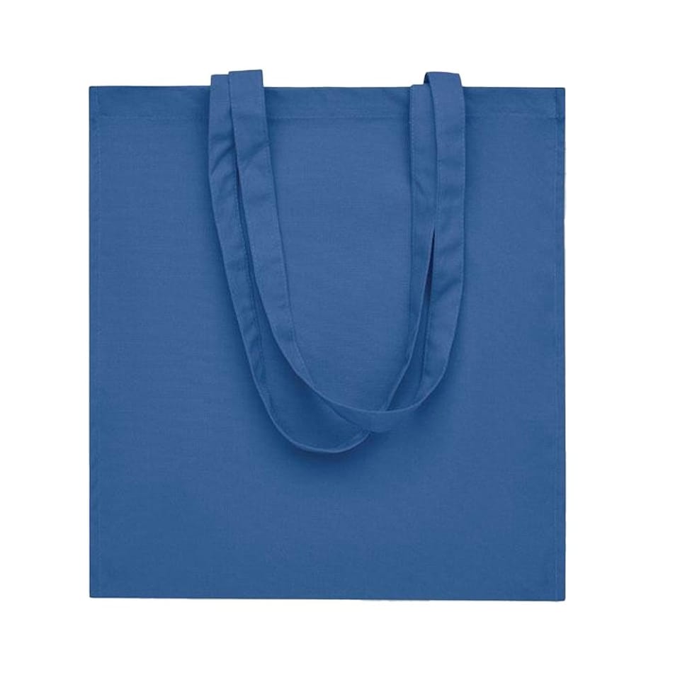 image 1 of MidOcean Bente Organic Cotton Shopper Bag - Royal Blue - One Size | Blue
