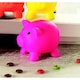 image 2 of MidOcean Softco Piggy Bank - Fuchsia - One Size