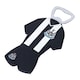 image 1 of Newcastle United FC PVC Home Kit Magnetic Bottle Opener | Black | Black/White | 11.5cm x 3cm | 1