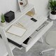 image 6 of Cowork Modern Desk Ancient White Wall Mounted With Drawer 94cm Wide White