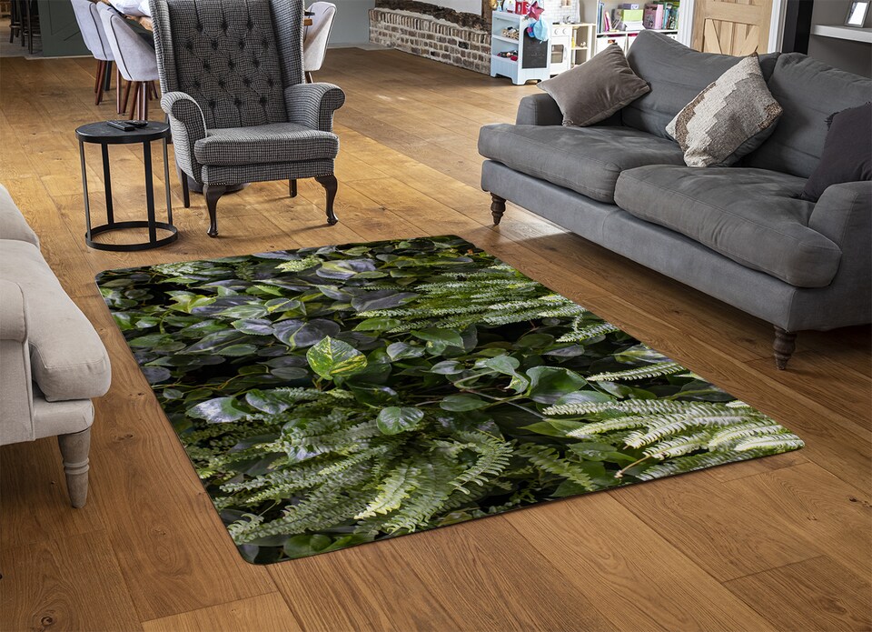 image 1 of Urban Jungle, Modern Interior Decoration Designer Rug | Multi