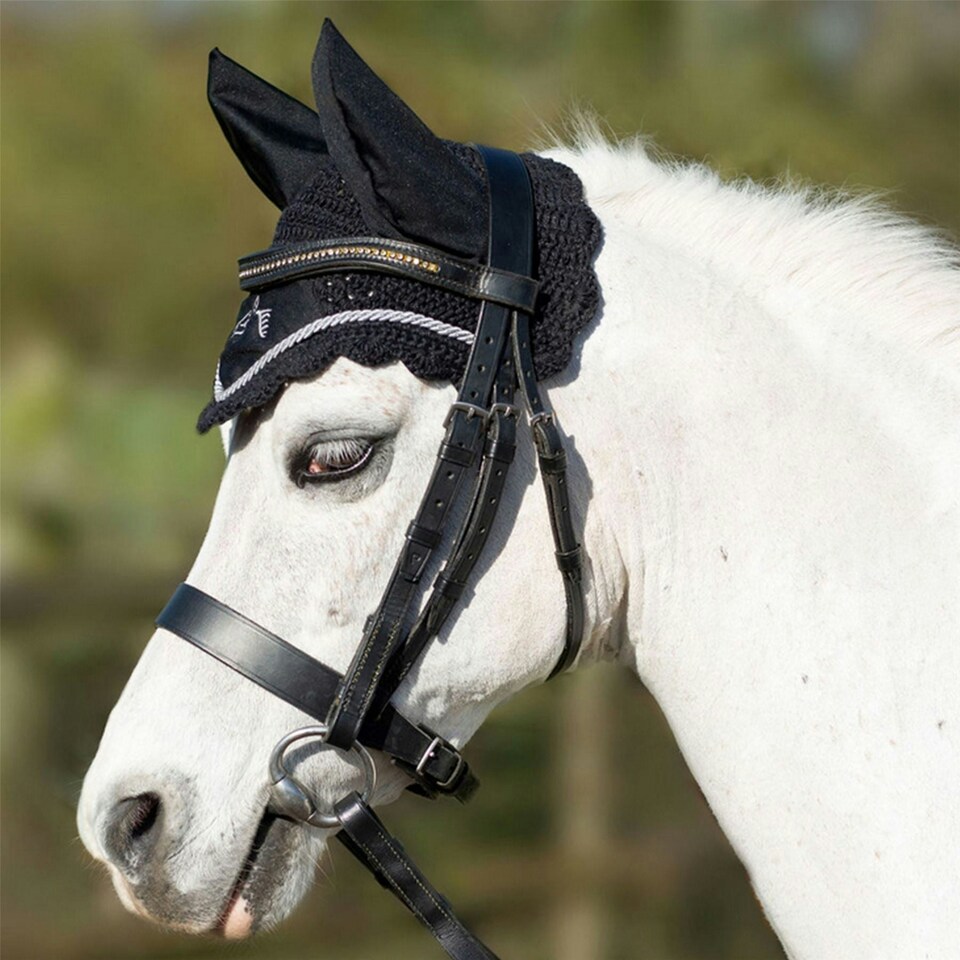 image 1 of Gallop Equestrian Classic Fly Veil Green | Size: Cob
Colour: Green